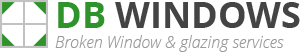 Docklands Broken Window Logo